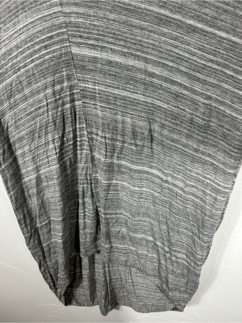 Express Heather Gray Spacedye High-Low Tank Dress Size L - Picture 4 of 6